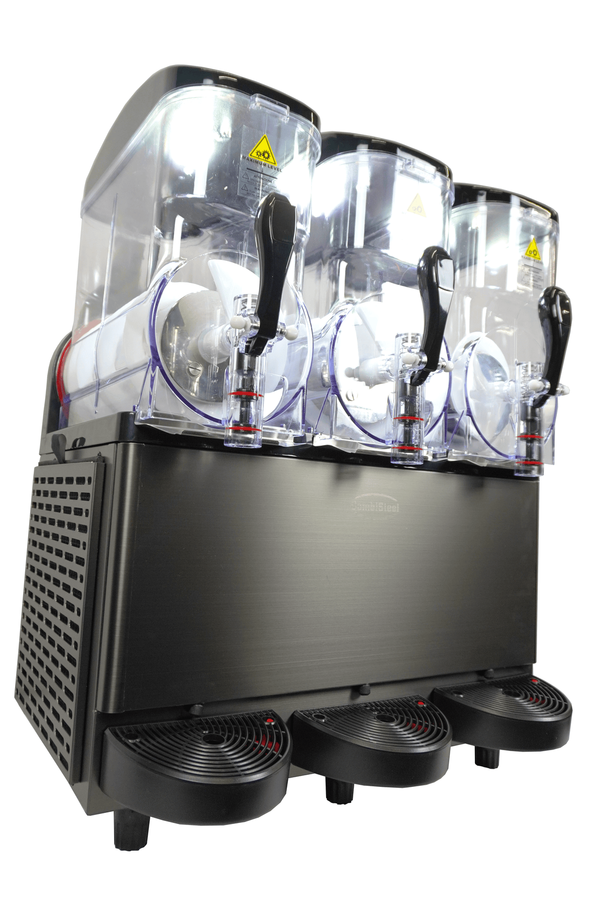 Slush-Maschine / 3 × 12 L / Schwarz / 690 × 570 × 945 mm / Combisteel