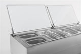 Saladette / 2 Türen / 6x 1/3 GN / Combisteel