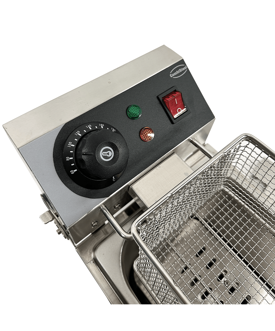 Elektrische Tischfritteuse 1 × 4 L / 2 kW / Combisteel