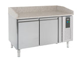 Pizzatisch / 2 Türen / 390 L / Combisteel
