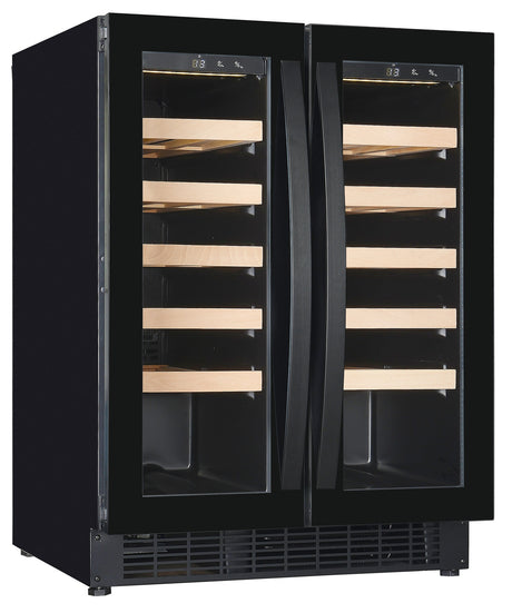 Weinkühlschrank 100 Liter mit Dual-Zone-Kühlung für Gastronomie und Hotellerie
